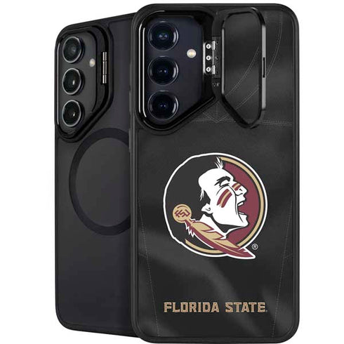 Florida State University Black Jersey Galaxy S24 Plus Kickstand Case